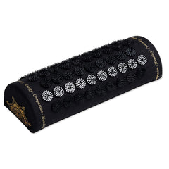 ShaktiMat Classic Acupressure Pillow in black with signature spikes for neck and shoulder relief