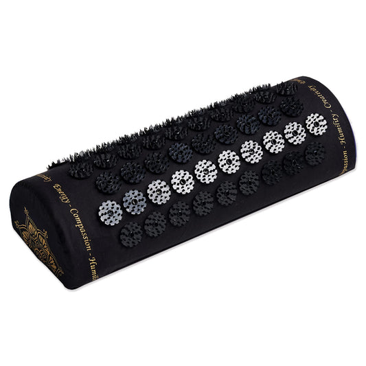 ShaktiMat Classic neck pillow in black with spikes