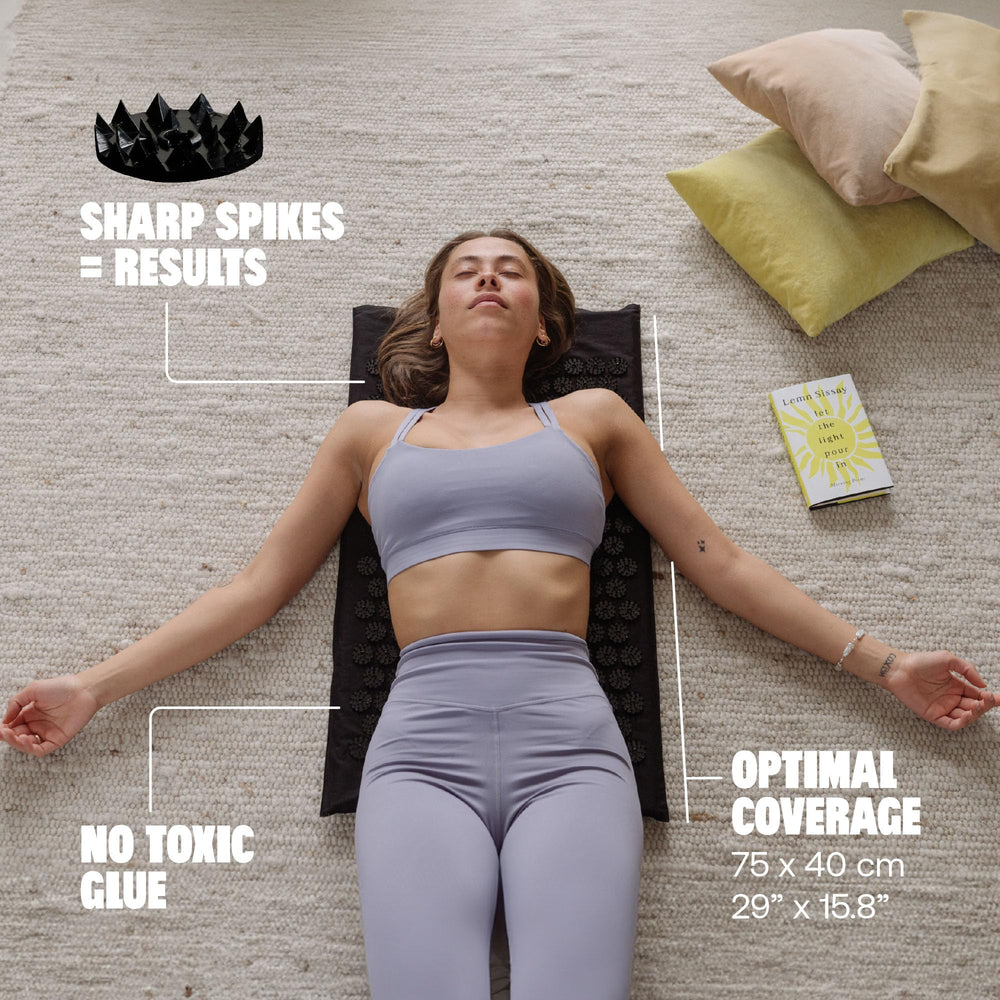 Organic BlissFoam core contouring to the body