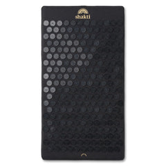 ShaktiMat Premium Acupressure Mat in Shakti Black - front view