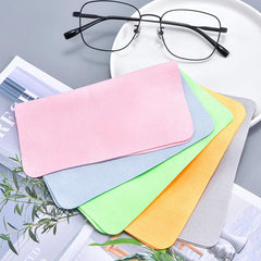 Pack of 10 shammy eyeglass cleaning cloths