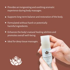 Relaxing back massage using Shankara oil for sore muscles