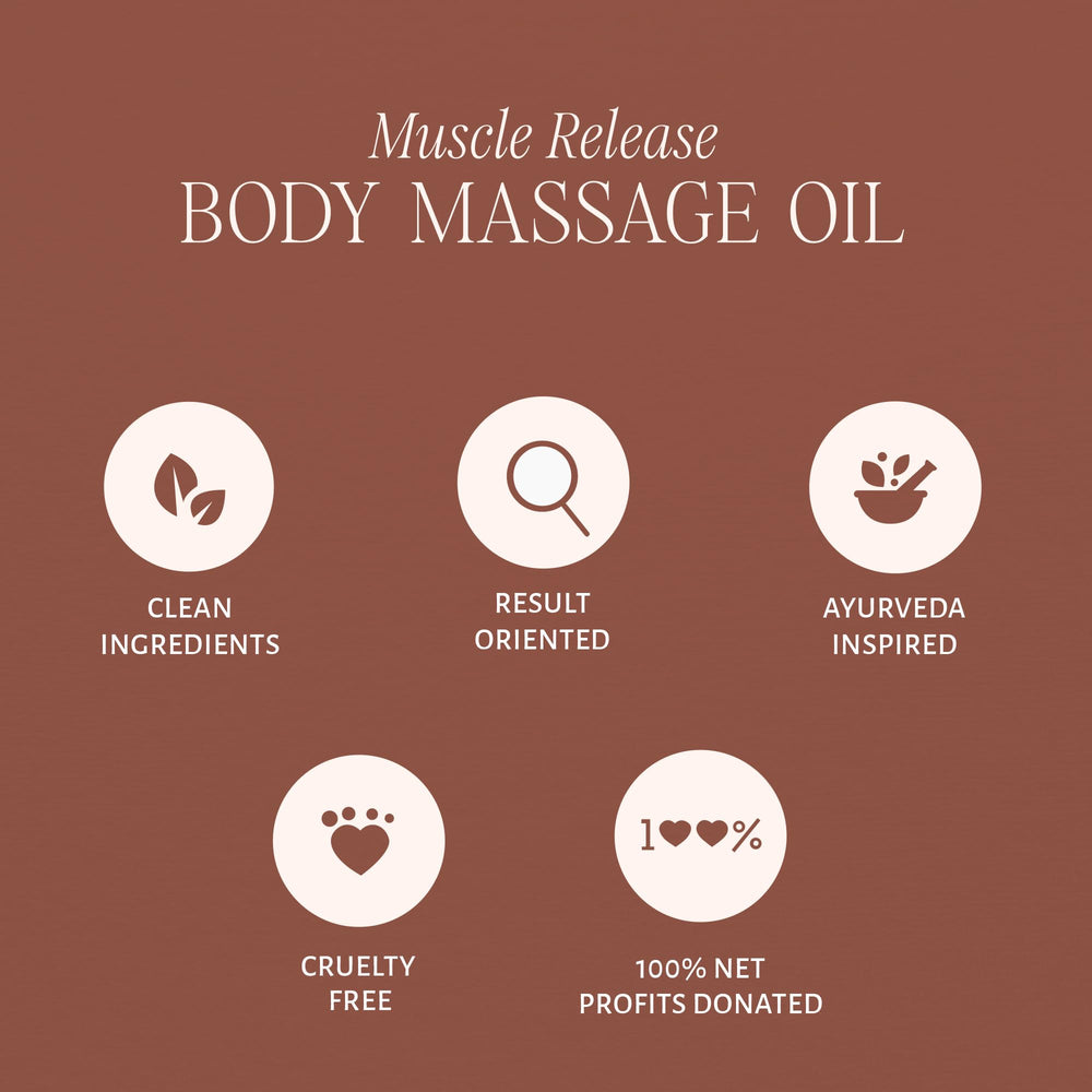 Professional massage session using Shankara Body Massage Oil