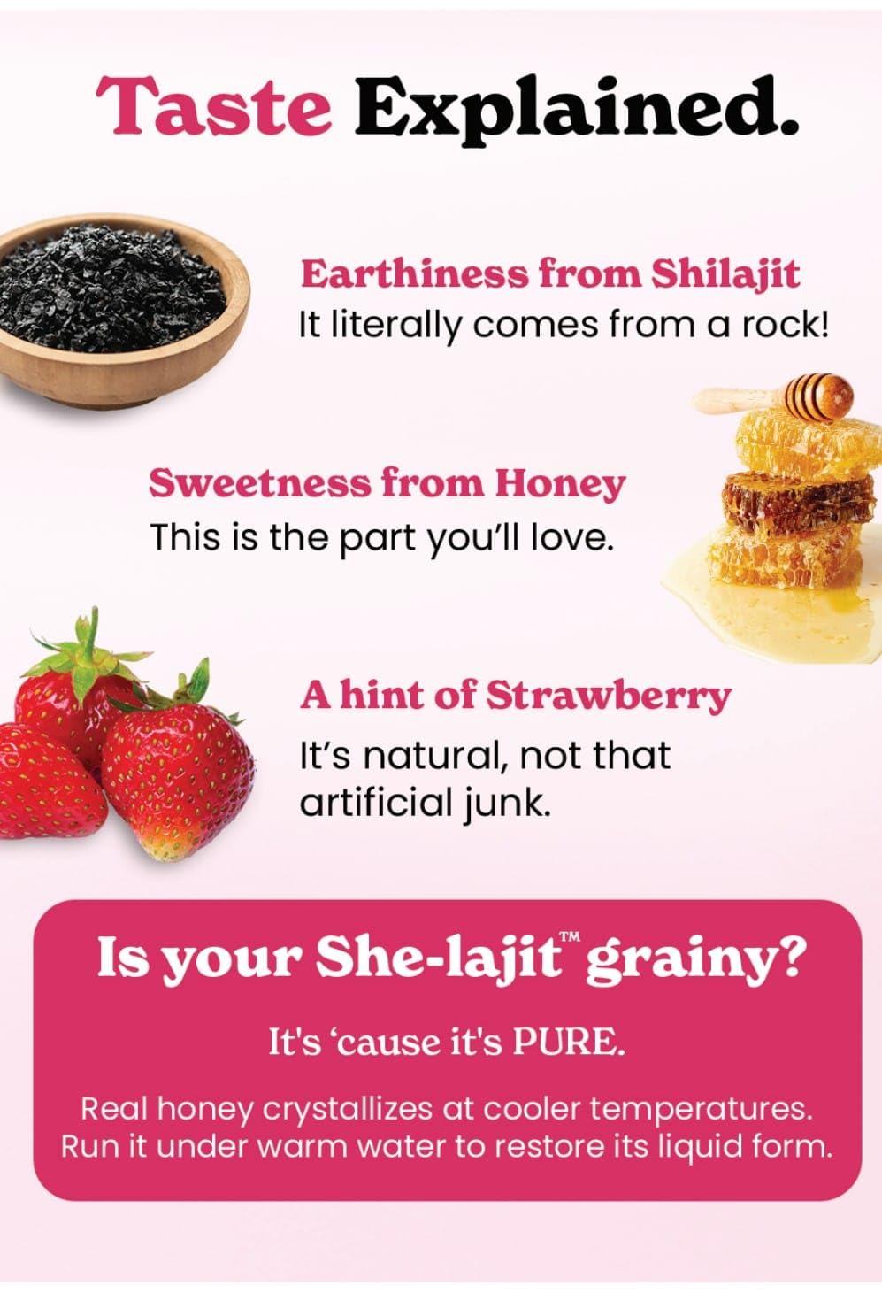 Shatavari and saffron herbal blend with Shilajit