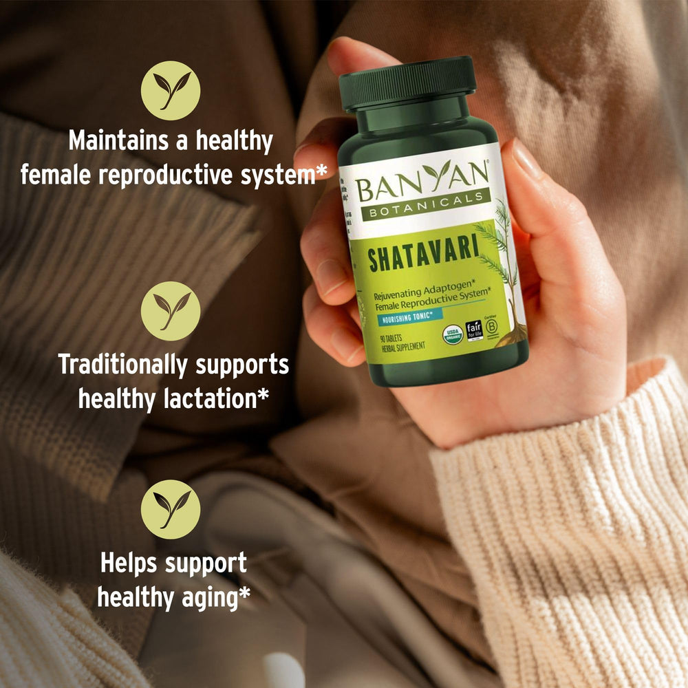 90-count Banyan Botanicals Shatavari packaging