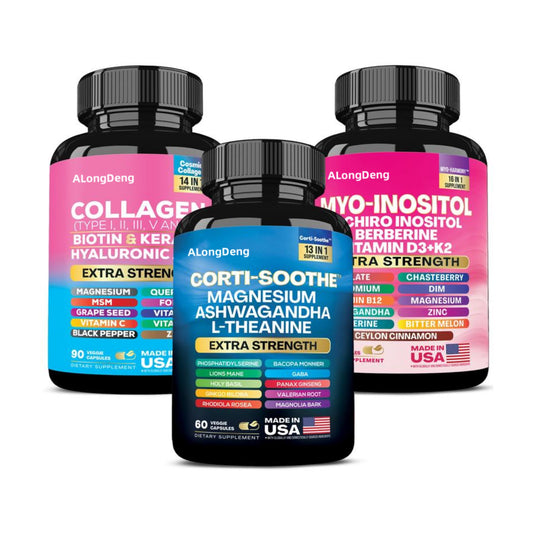 She Shines Set packaging featuring three targeted blends