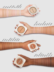 SHEGLAM Matte finish reduces shine for photos and events.