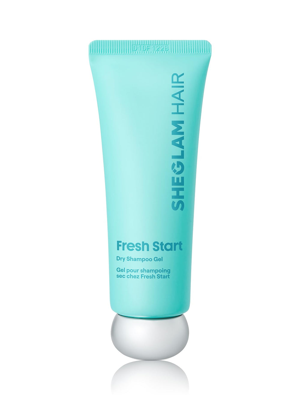 SHEGLAM Travel Dry Shampoo Gel bottle shown for on-the-go refreshment