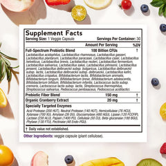 Shelf-stable, delayed-release probiotic capsules