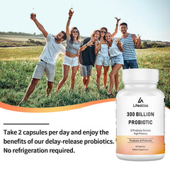 Shelf-stable probiotic bottle packaging
