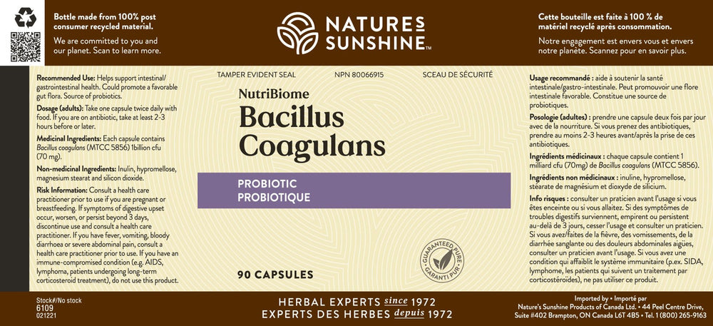 Shelf-stable probiotic designed to withstand stomach acid