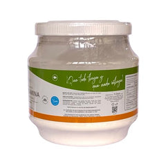 Close-up of Key Lime flavored collagen powder