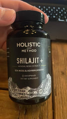 Shilajit capsules with Sea Moss, Ashwagandha, Rhodiola and Ginko Biloba