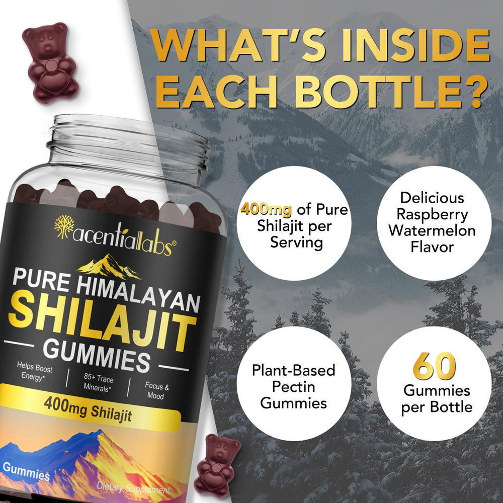Shilajit Gummies suitable for men and women