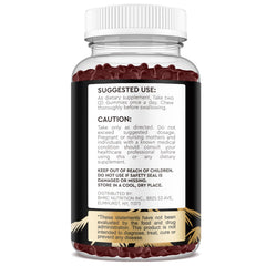 Sugar-free raspberry flavored Shilajit Gummies