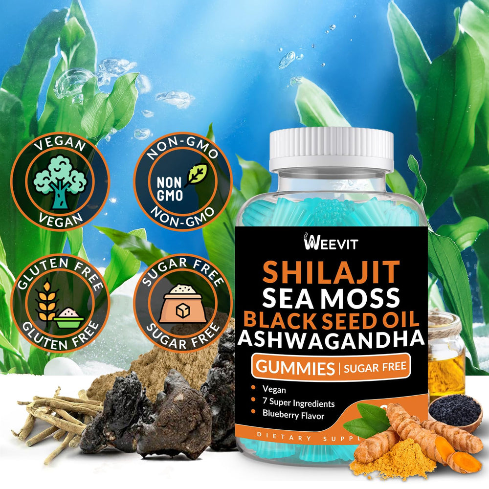 Product shot showing energy and immune support benefits