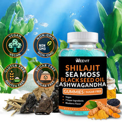 Product shot showing energy and immune support benefits