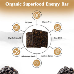 Chia seeds and cacao nibs in Shilala bar