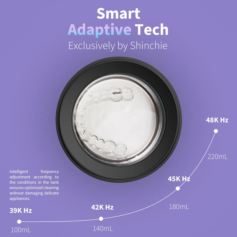 Graphic illustrating 48kHz ultrasonic technology