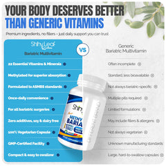 Bottle cap and seal of Shiny Leaf bariatric vitamins