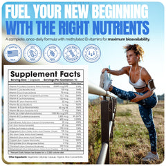 Product pack shot of Shiny Leaf bariatric multivitamin
