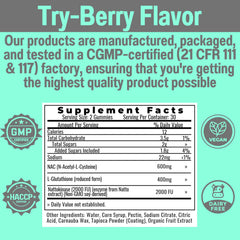 Gummies with cGMP production seal