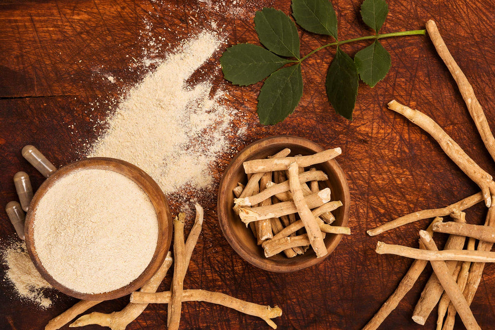 SHOPOSR brand Ashwagandha powder packaging