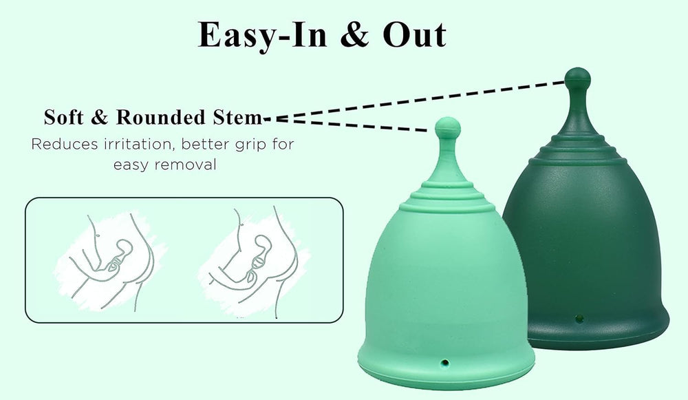 SHORDY small cup demonstrating easy-to-insert design for daily use.