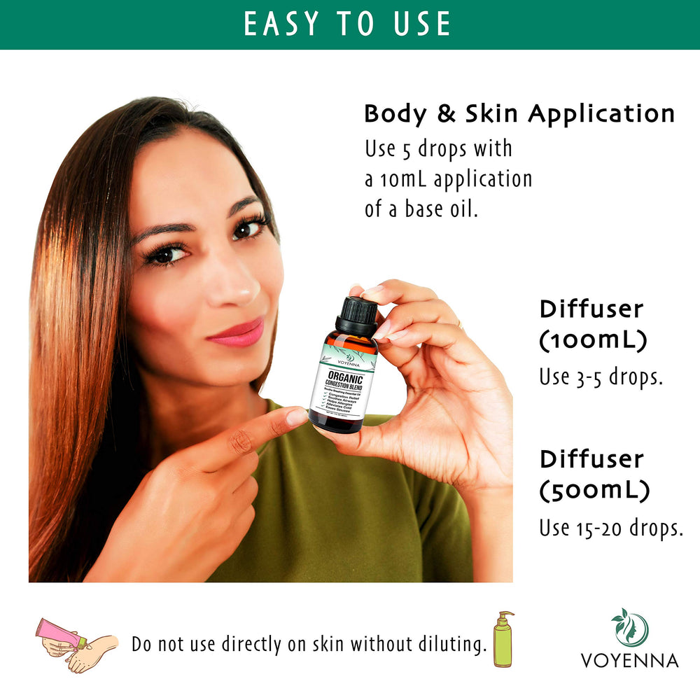 Shower or bath aromatherapy using Breathe Blend
