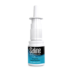 Shusher Care newborn-use spray demonstrates baby-safe nasal care.