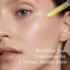 SHVYOG Vitamin C Turmeric Serum vanity shot illustrating convenient daily routine