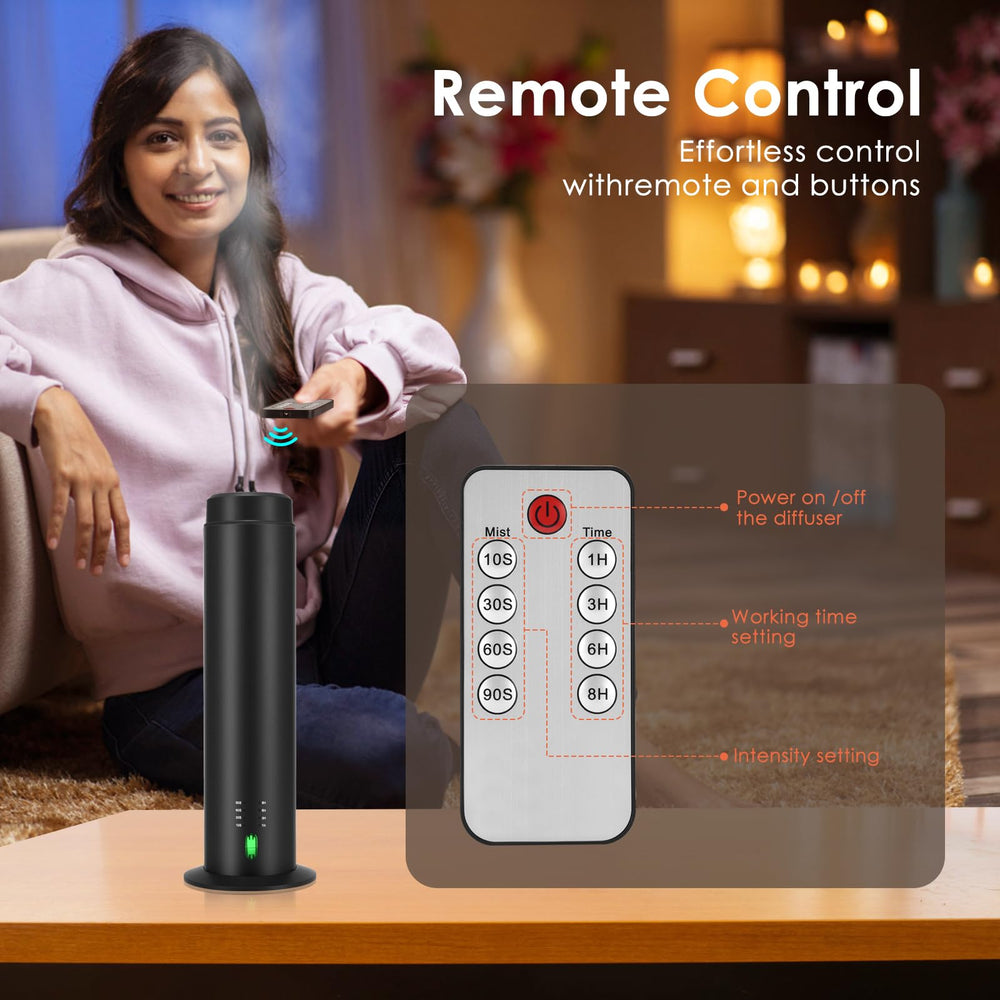 Diffuser in hotel lobby setting