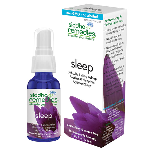 Siddha Sleep Aid Spray bottle
