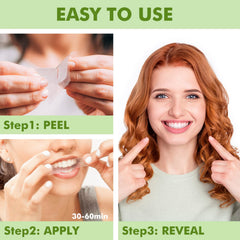 At-home use of Sierra Clean whitening strips for quick results