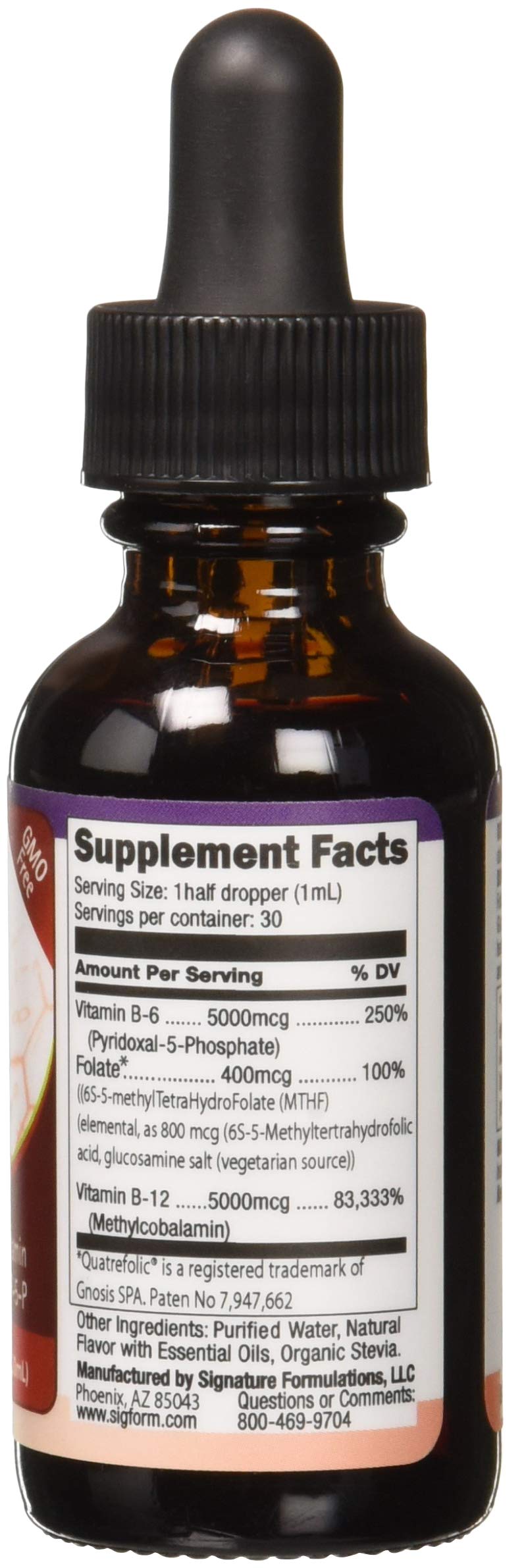 Close-up of Sigform B12 5000 sublingual tablets