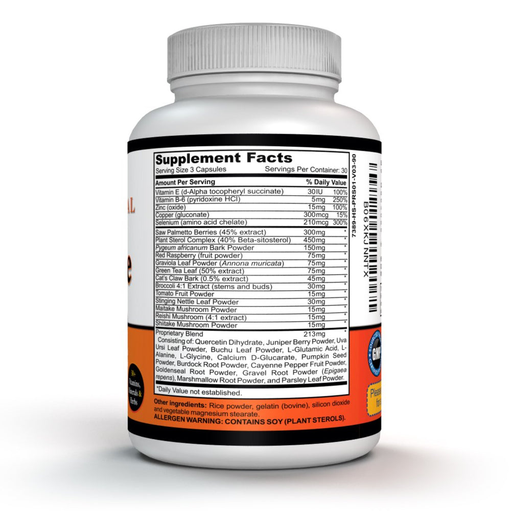 Beta Sitosterol plant sterol complex capsules