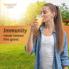 On-the-go effervescent Vitamin C packets for portable immunity support.