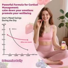 Ashwagandha, Phosphatidylserine and L-Theanine in gummies