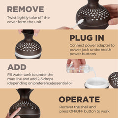 Quiet operation humidifier suitable for sleep