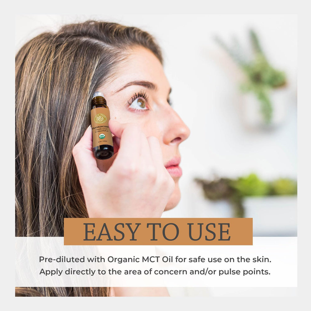 Travel-friendly 10 ml roll-on with stainless steel roller ball