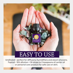 Travel-friendly 10 ml bottle designed for on-the-go use