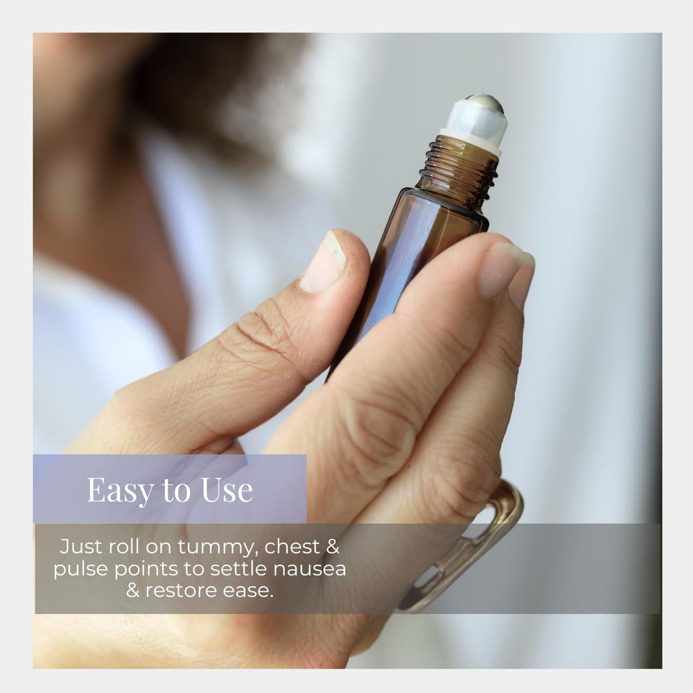 Travel-friendly 10 ml roll-on in a purse-sized package