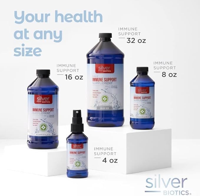 Graphic highlighting SilverSol technology and Ag4O4 10 PPM