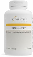 Bottle of Integrative Therapeutics Similase BV digestion support enzyme supplement