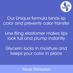 Simplexion Stay On Lipstick Seal lip swatches reveal long wear.
