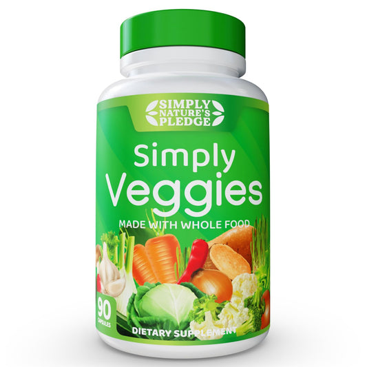 Bottle of Simply Nature's Pledge with label on white background