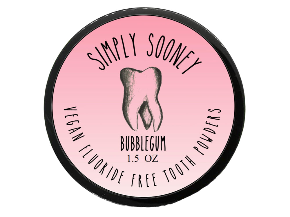 Wooden scoop included for easy use with the tooth powder