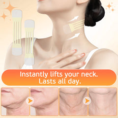 SinBron Neck Tape hypoallergenic material supports comfortable wear for all skin types.