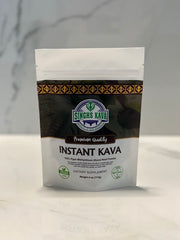 Noble Certified Fijian Kava label on jar