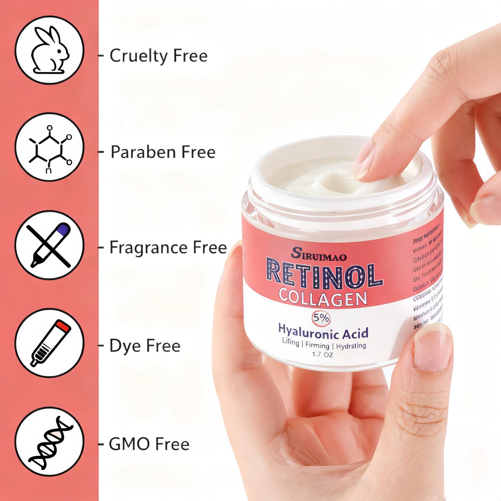 SIRUIMAO day and night packaging for versatile skincare routine.